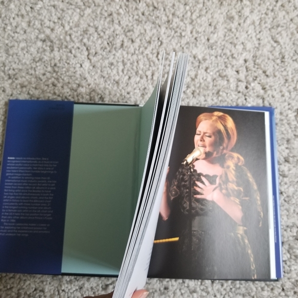 Adele written by Sarah-louise James hardcover book - Picture 2 of 5